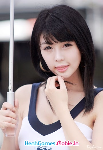 Gái xinh Korea Race Queen Car