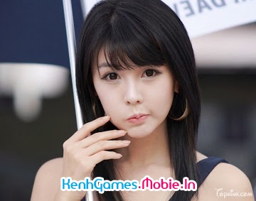 Gái xinh Korea Race Queen Car